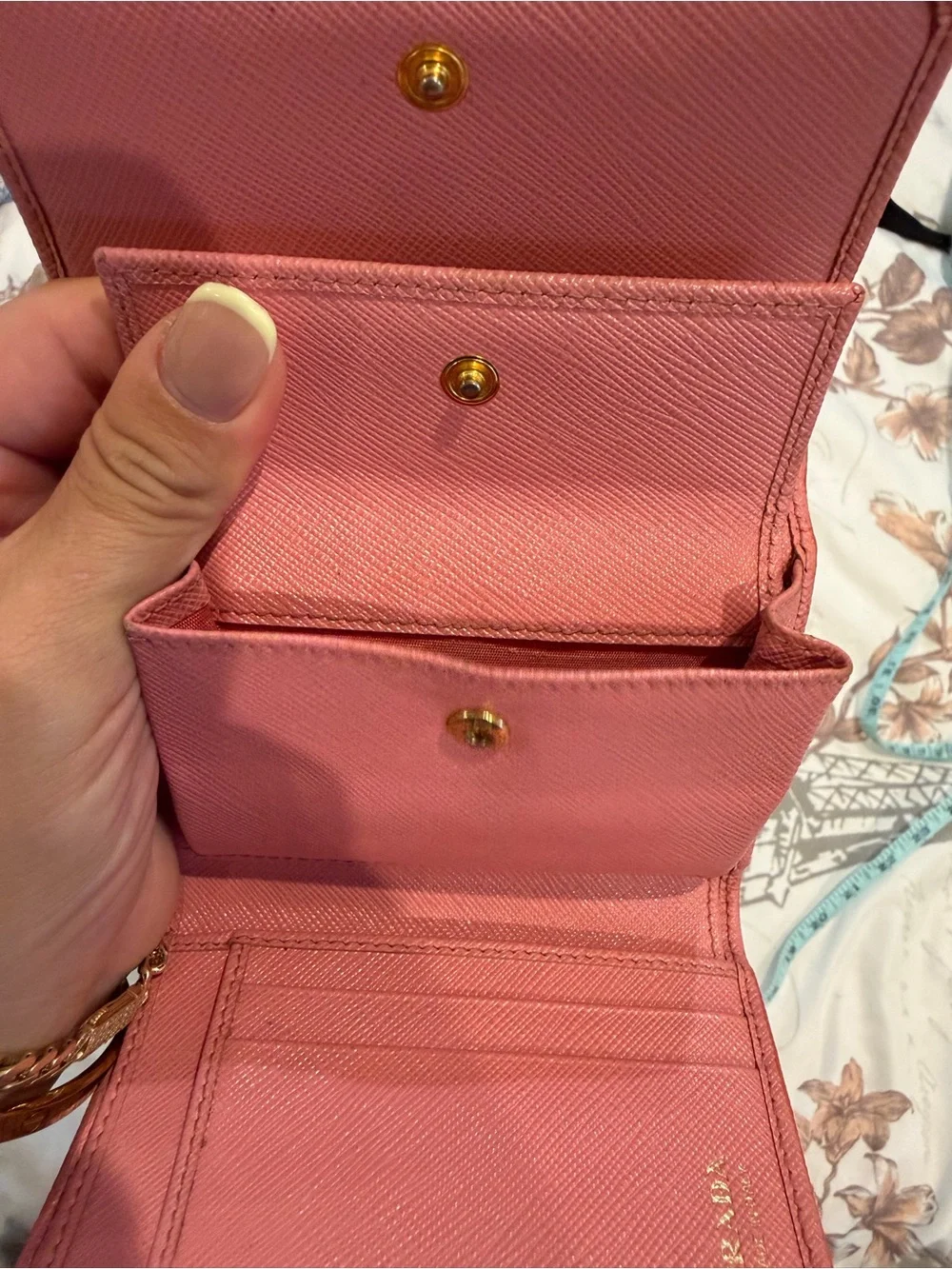 Prada saffiano leather